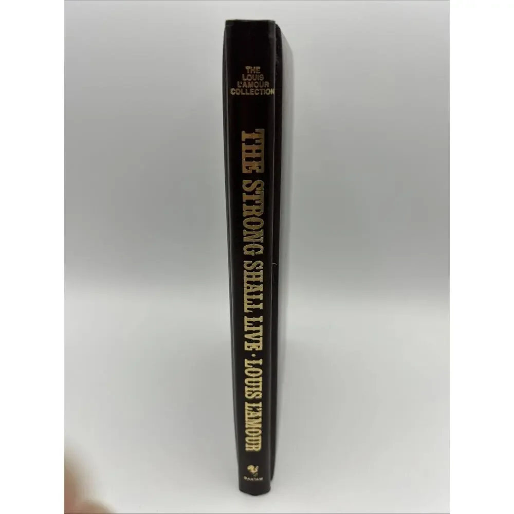 The Strong Shall Live by Louis L'Amour Bantam Leatherette Collection Like New